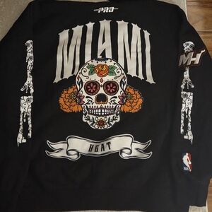 THE MIAMI HEATPRO STANDARD 'DAY OF THE DEAD'  HOODIE